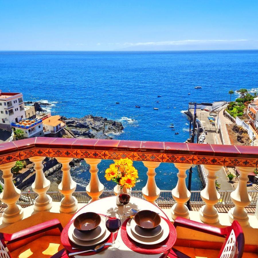 Front Line Ocean View 2Bed Wi-Fi Your Holiday Home Puerto de Santiago  Exteriér fotografie